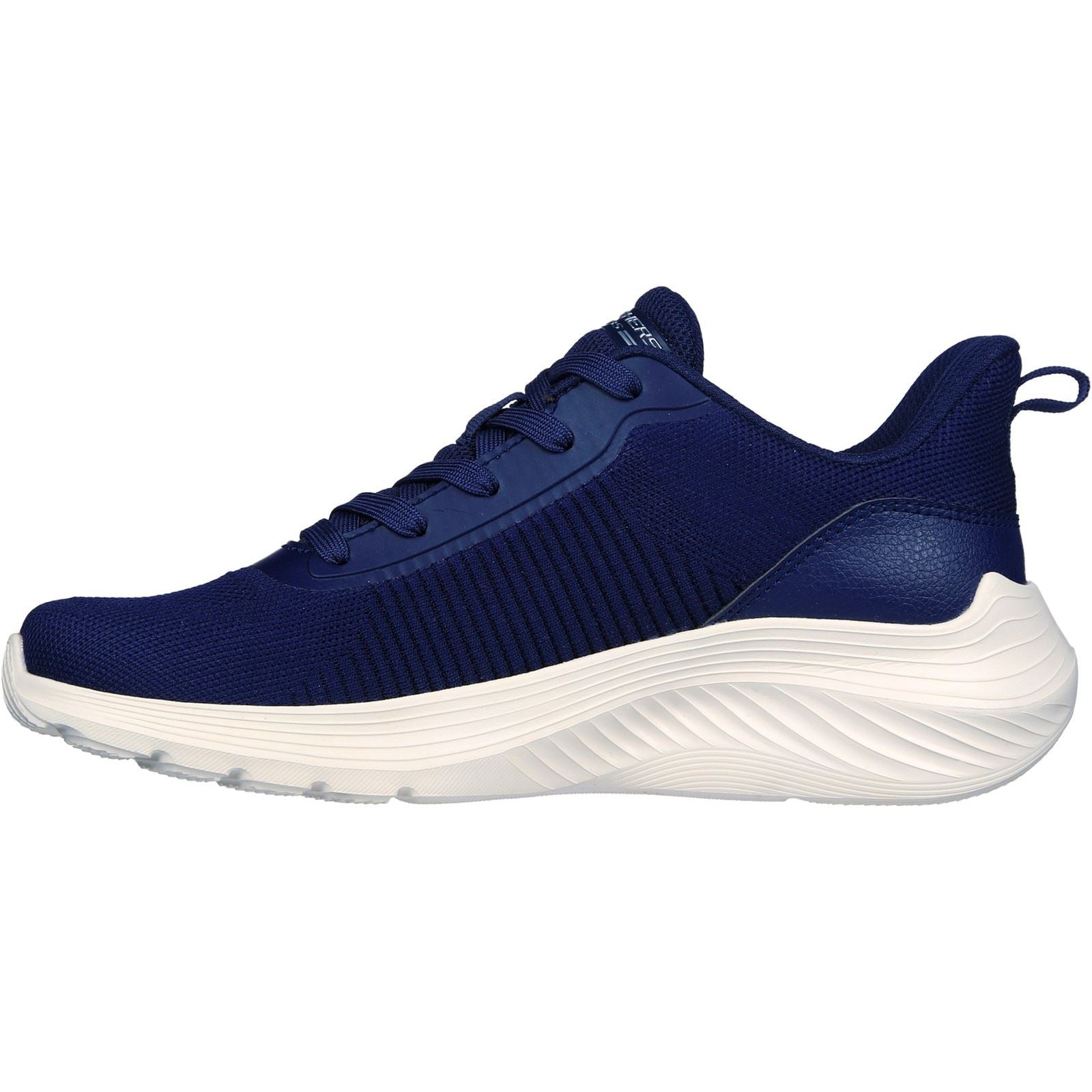 Skechers Bobs Squad Waves Sneakers En Toile Pour Femmes De Couleur Marine