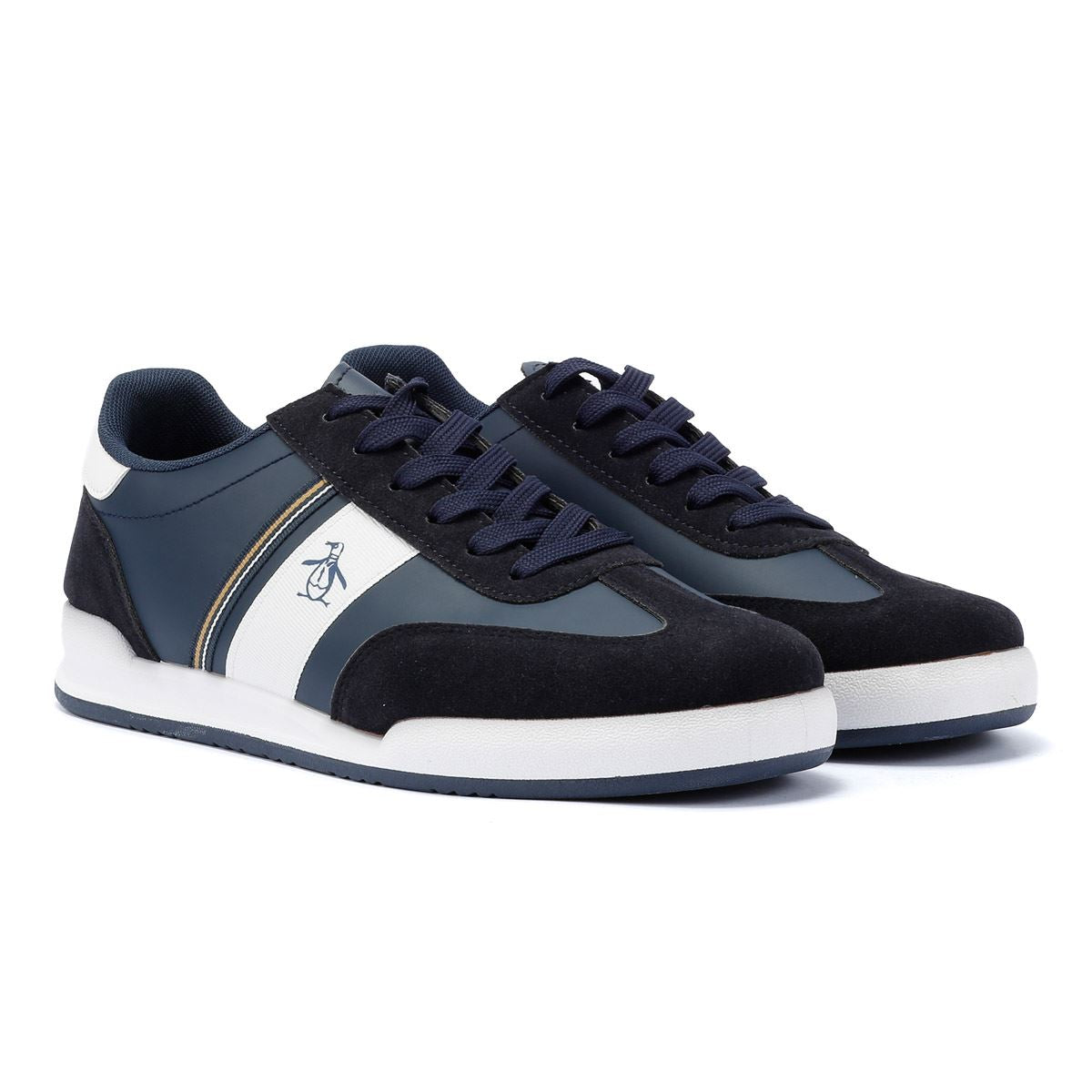 Penguin Gaz Sneakers Bleues Pour Hommes