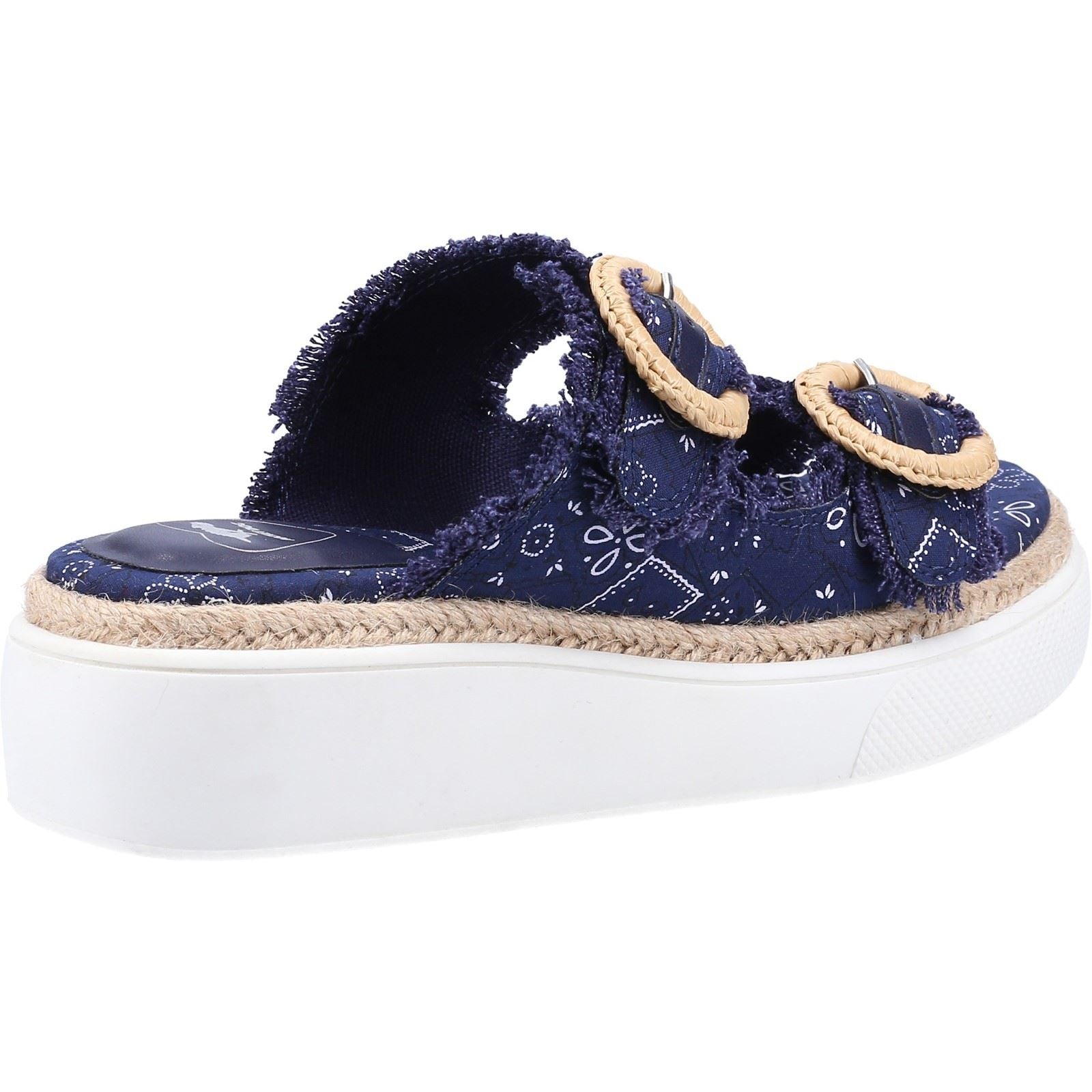 Rocket Dog Rocket Dog Favor Sandales Pour Femmes En Synthétique De Couleur Marine