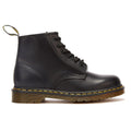 Dr. Martens 101 Bottes En Cuir Lisse Noir