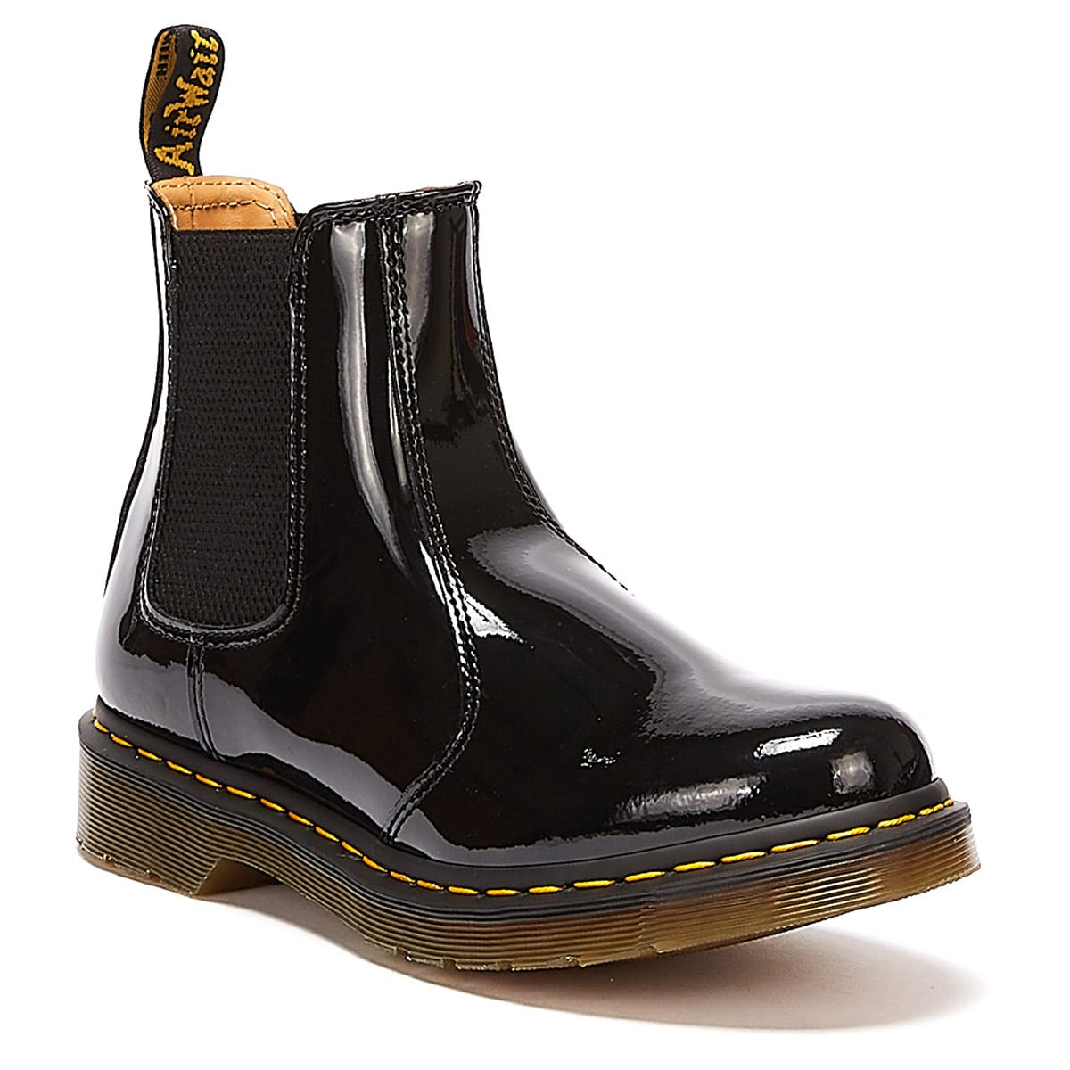 Dr. Martens 2976 Patent Lamper Womens Black Boots Tower London.FR