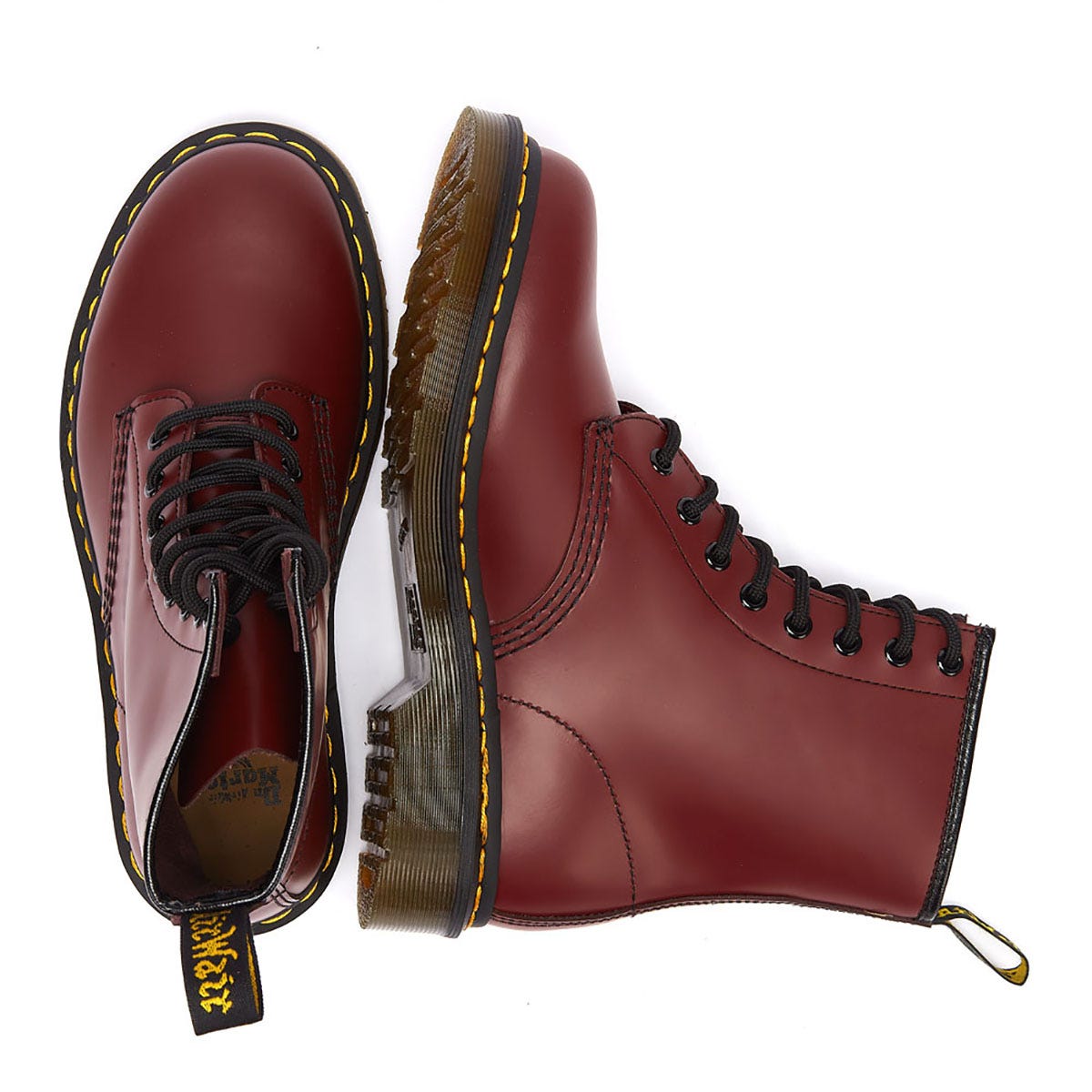 Dr. Martens 1460 Smooth Homme Cherry Rouge Leather Bottes