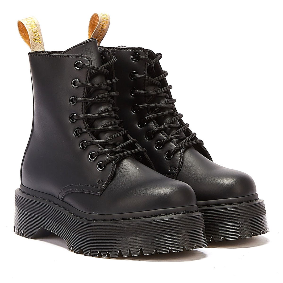 Dr. Martens Jadon II Vegan Femme Noir Mono Bottes