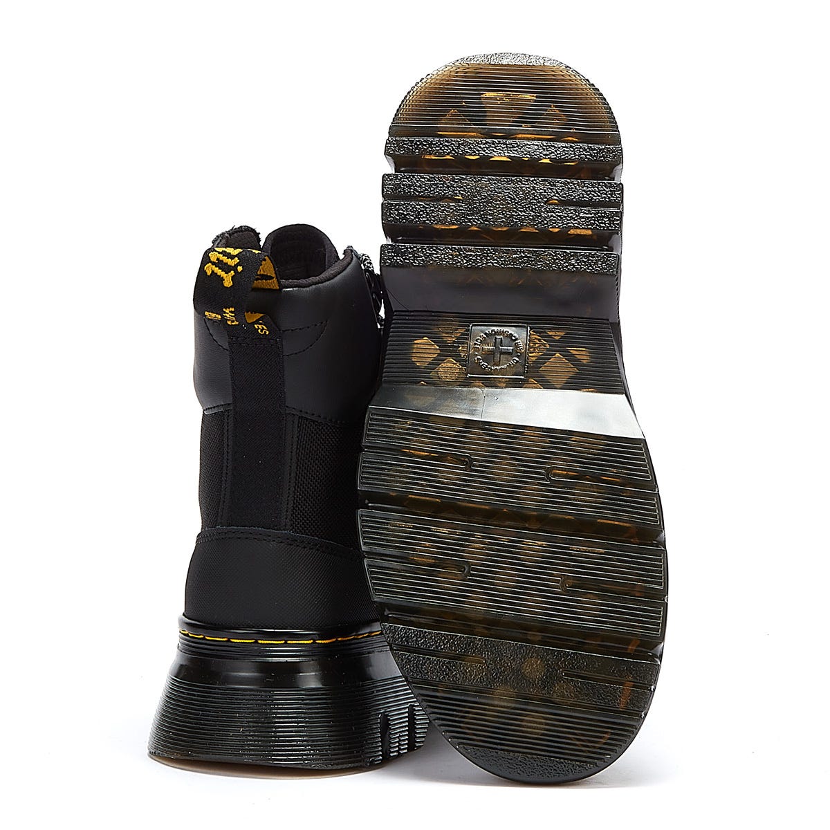 Dr. Martens Tarik Extra Tough Bottes Noires Pour Femmes Tower London.FR
