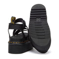 Martens Blaire Quad Hydro Womens Black Sandals