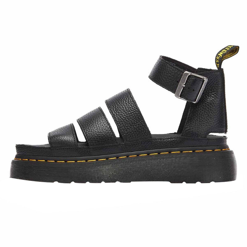 Dr. Martens Clarissa II Quad Femme Noires Platform Sandales