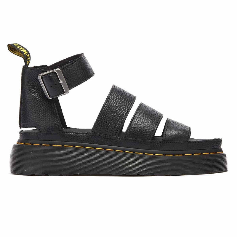 Dr. Martens Clarissa II Quad Femme Noires Platform Sandales