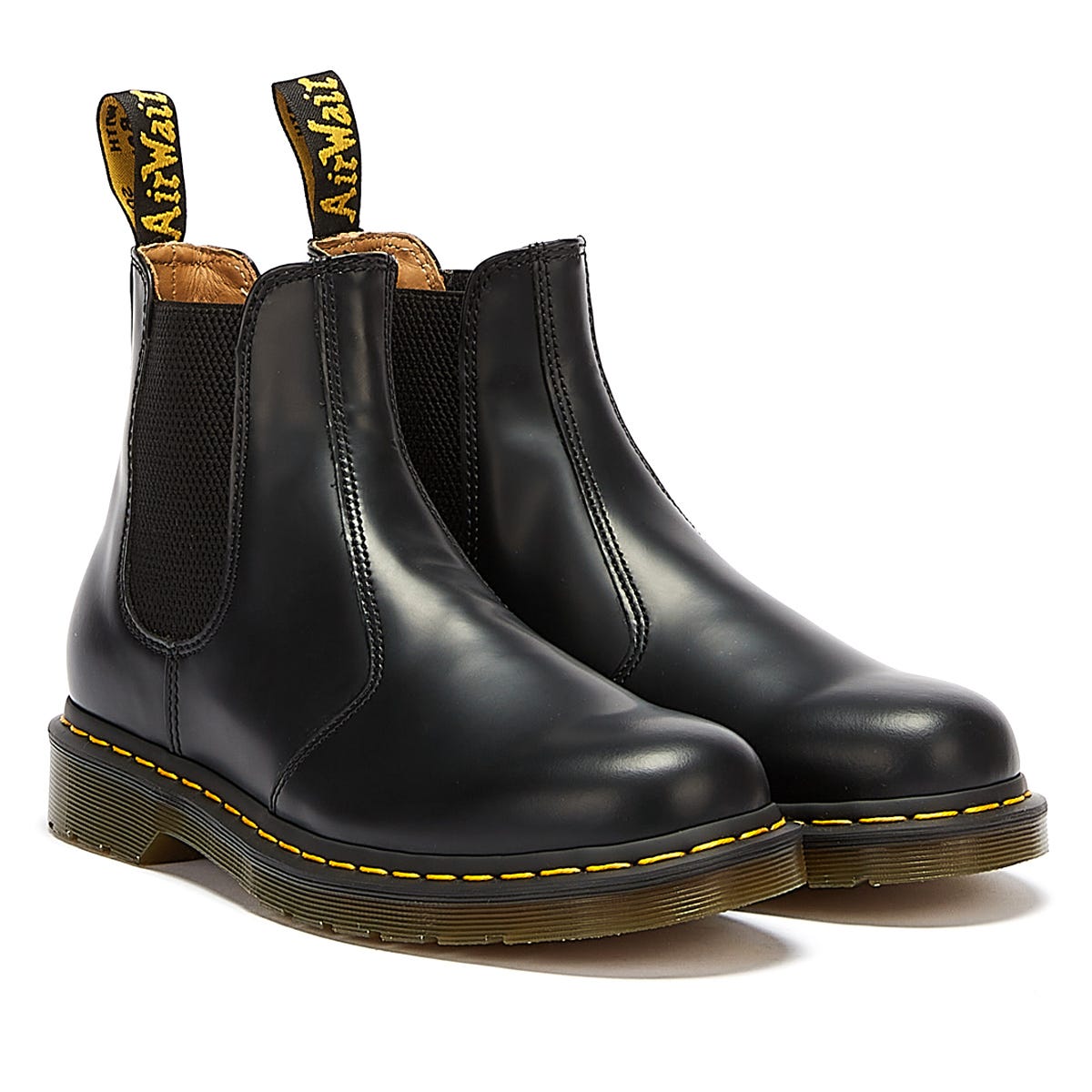 Dr. Martens 2976 Smooth Leather YS Hommes Noir Bottes