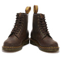 Dr. Martens 1460 Crazy Horse Homme Gaucho Brun Cuir Bottes