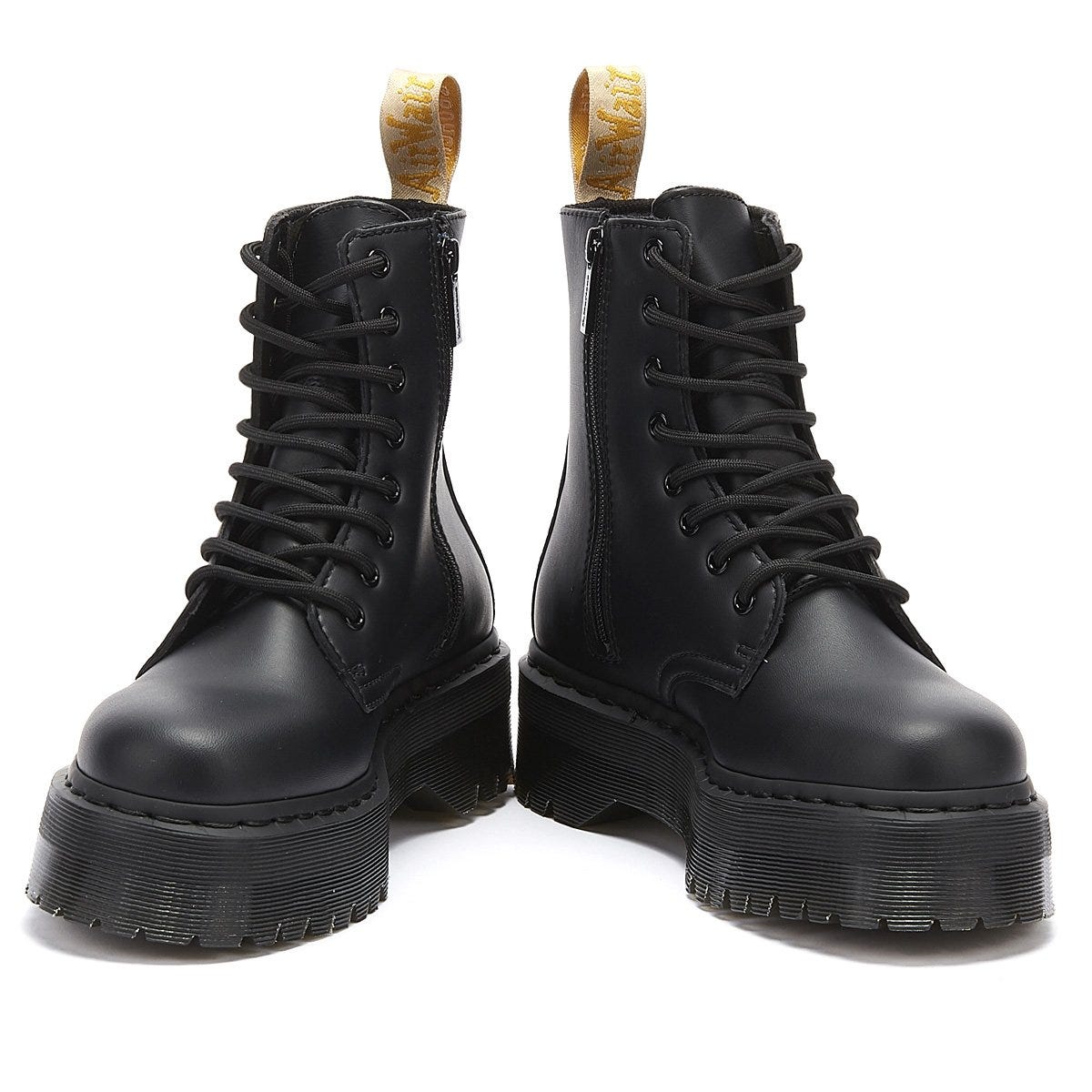 Dr. Martens Jadon II Vegan Femme Noir Mono Bottes