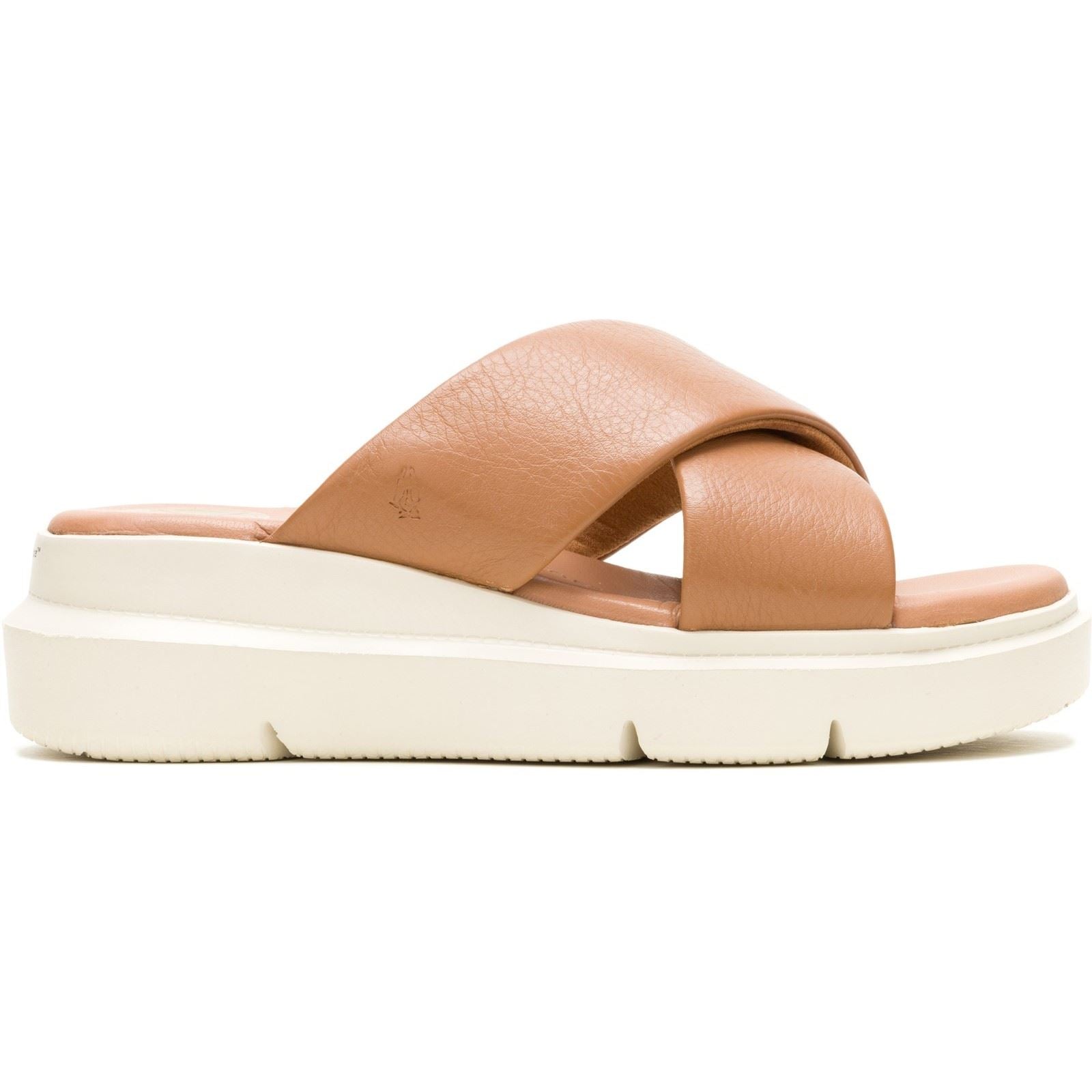 Hush Puppies Uplift Sandales En Cuir Pour Femme Couleur Tan