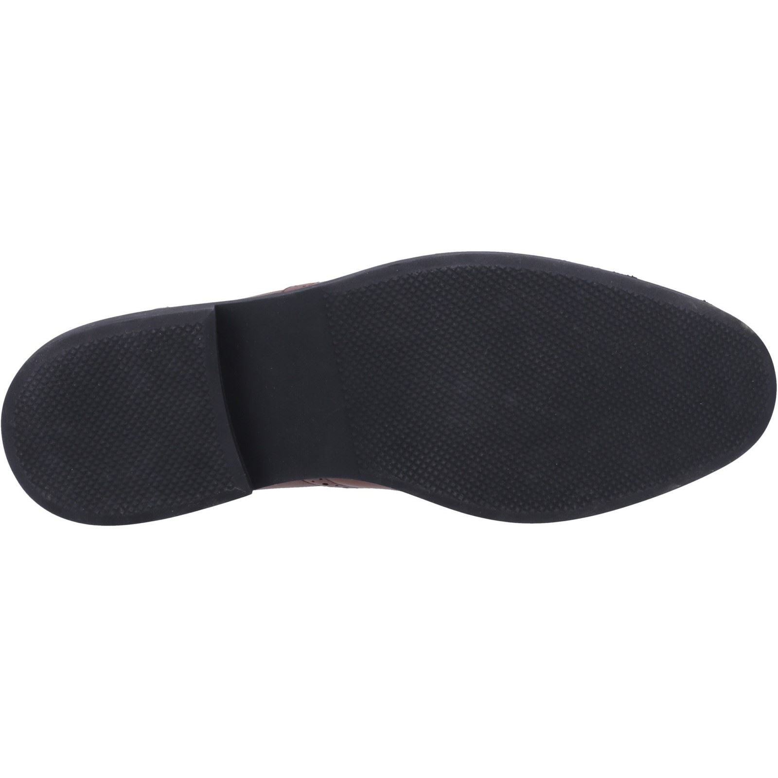 Hush Puppies Kingston Chaussures Richelieu Homme En Cuir Marron Clair