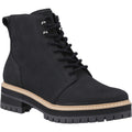 TOMS Wylder Bottes En Cuir Noires Pour Femmes