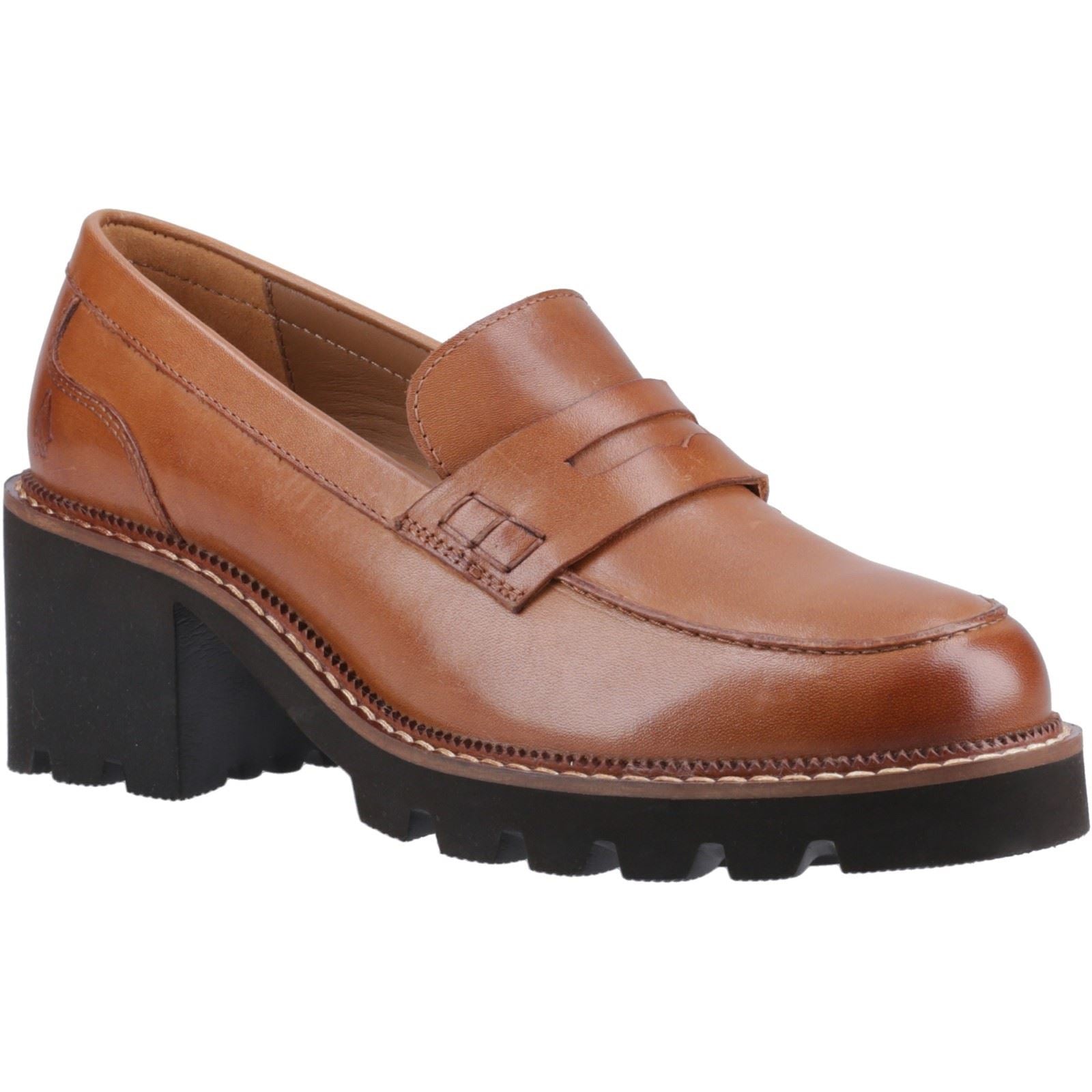 Hush Puppies Giavanna Mocassins En Cuir Pour Femme Couleur Marron Clair