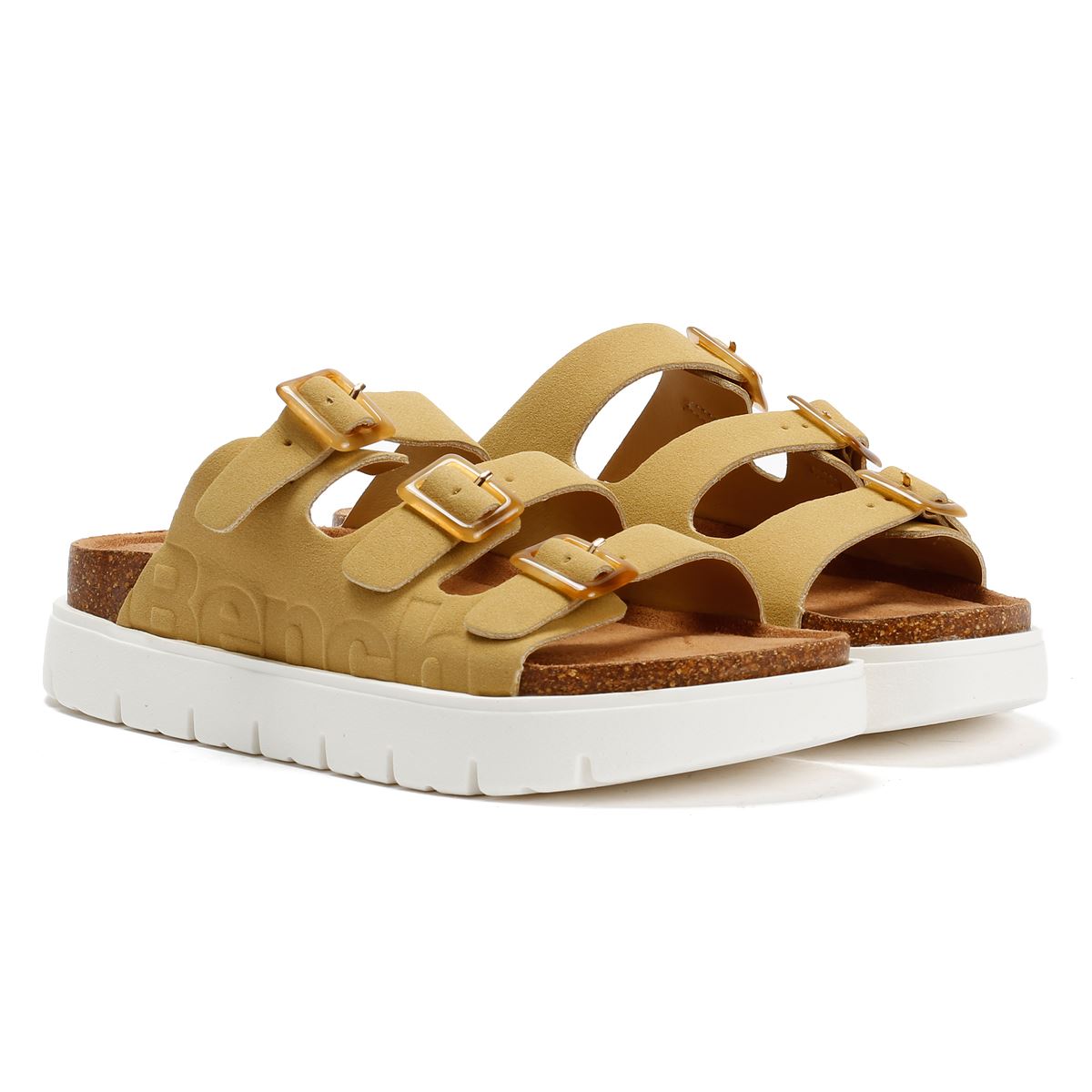 Bench Ushuaia Sandales Beige Pour Femmes