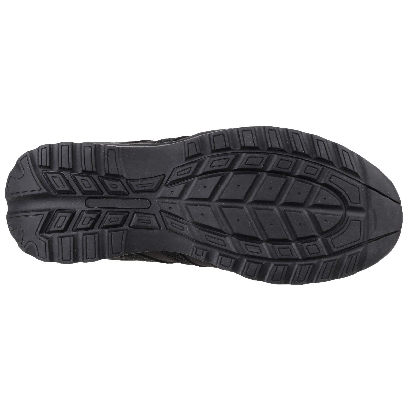 Amblers Safety  Chaussures De Sécurité Noires En Cuir Pour Femmes Sophie Fs706