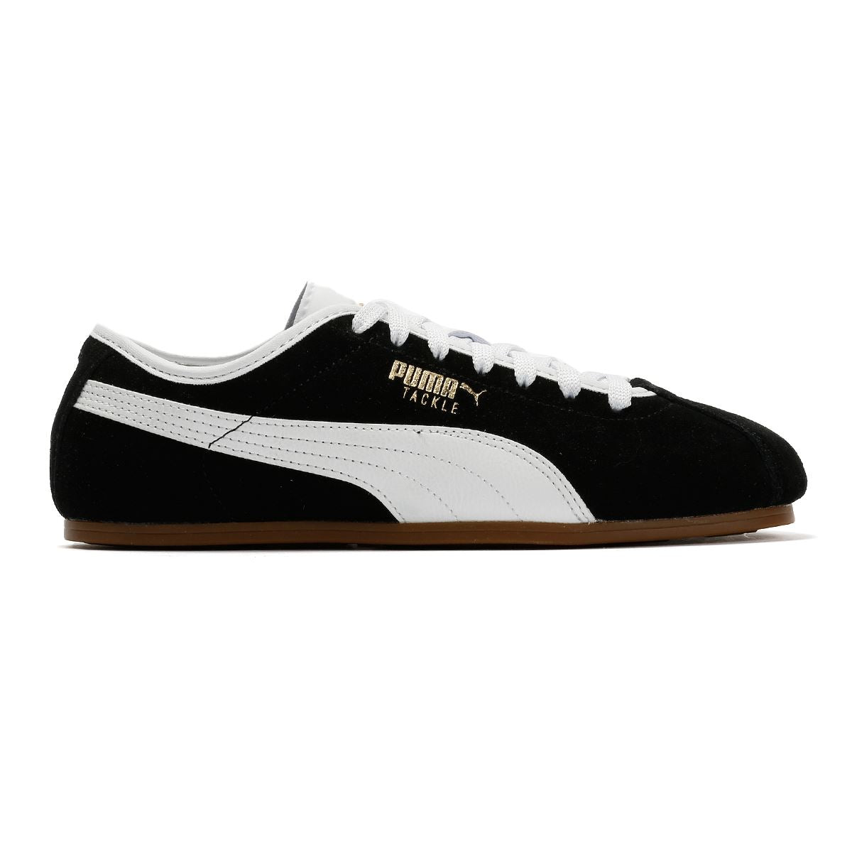 Puma Tackle Baskets Noires Suede Pour Femmes