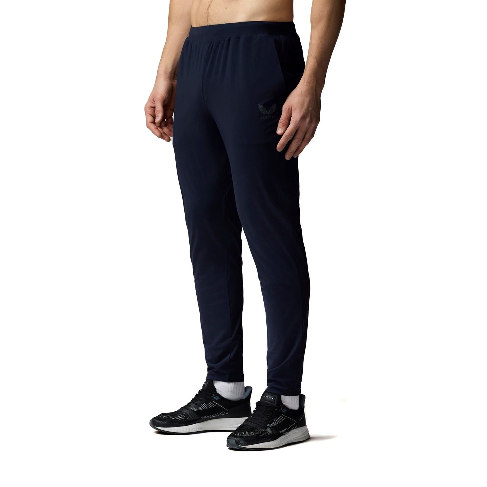 Castore Tech Training Pantalons De Sport Bleus Pour Hommes