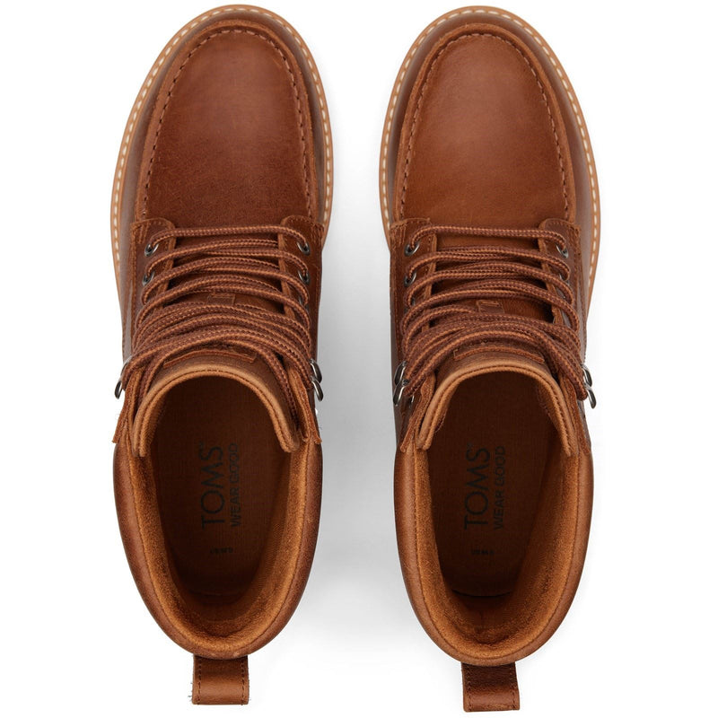 TOMS Palomar Bottes En Cuir Pour Homme Marron Clair