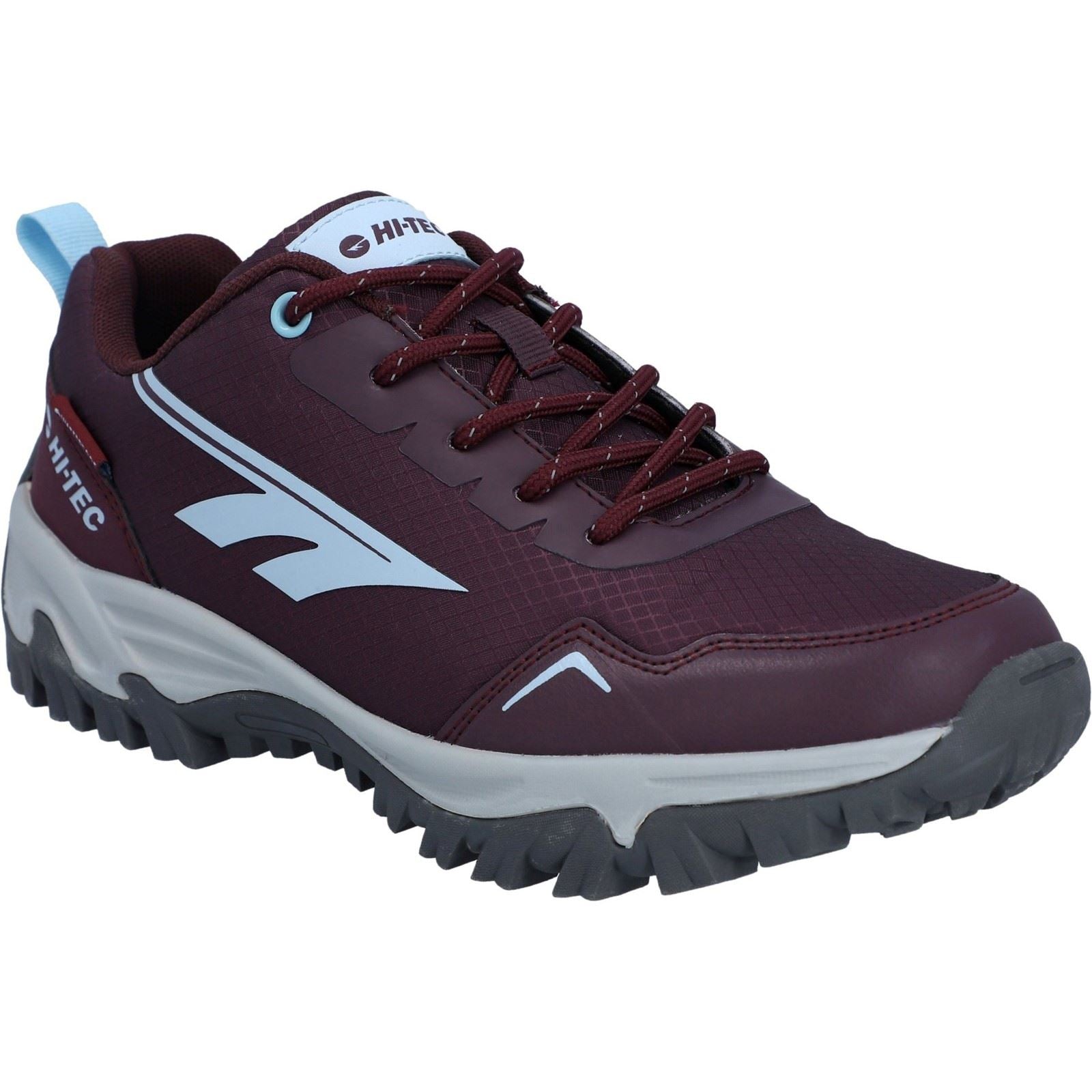 Hi-Tec JAGUAR WOMENS WP Bottes De Randonnée En Polyester Pour Femme, Cerise/lune De Pierre