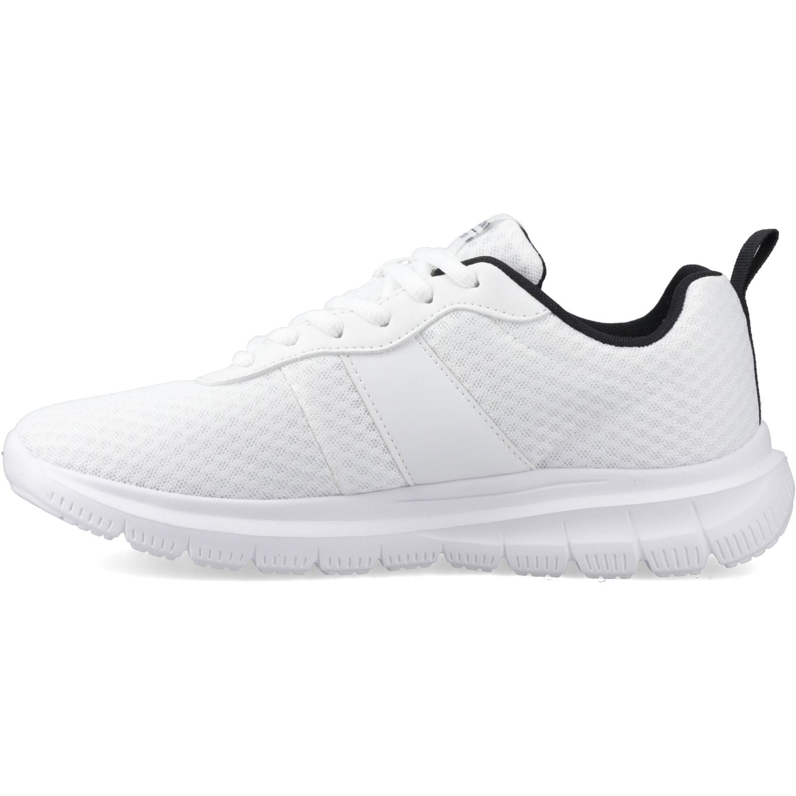 Jack & Jones Taylor Mesh Baskets Blanches Pour Hommes En Polyuréthane