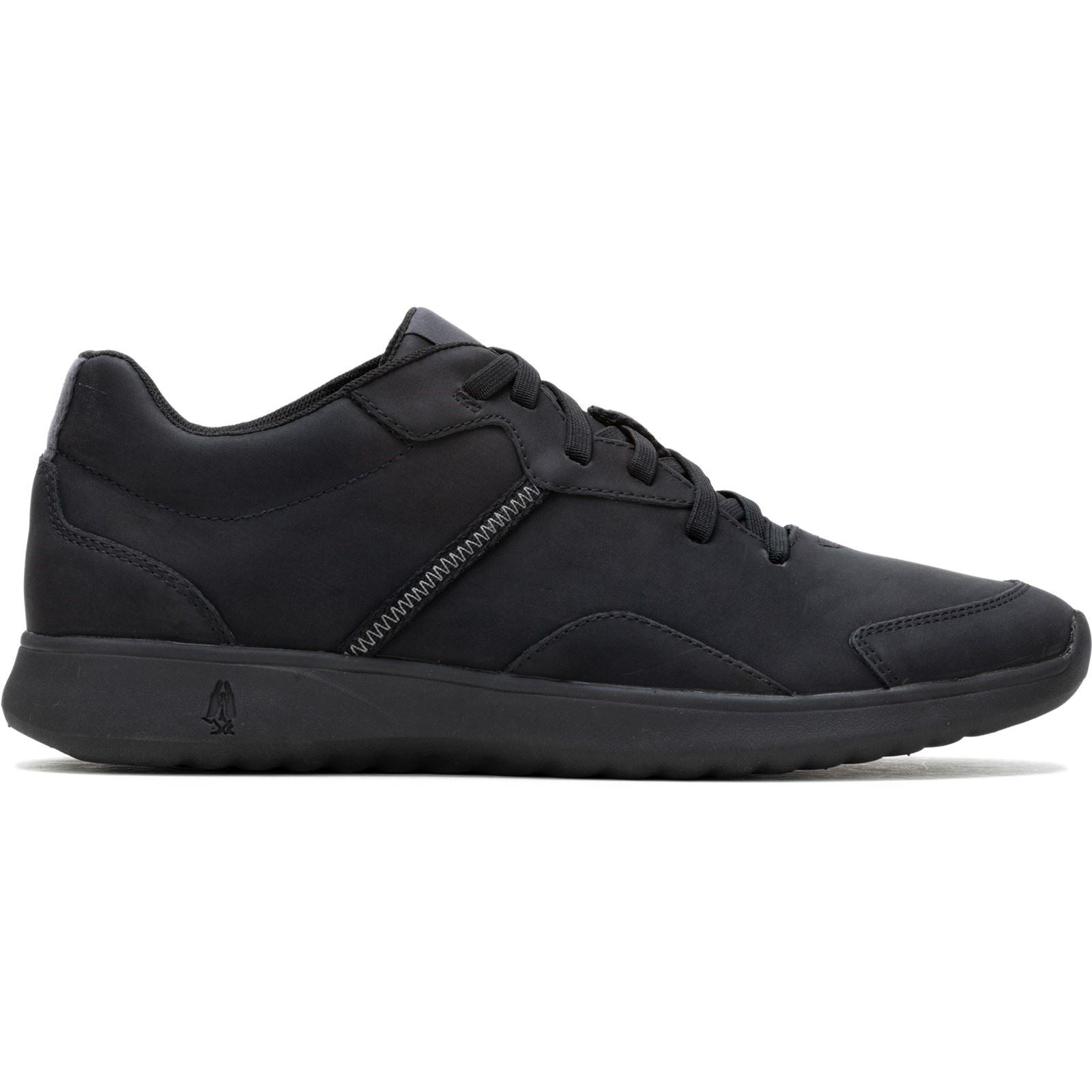 Hush Puppies The Good Baskets Noires En Cuir Pour Hommes