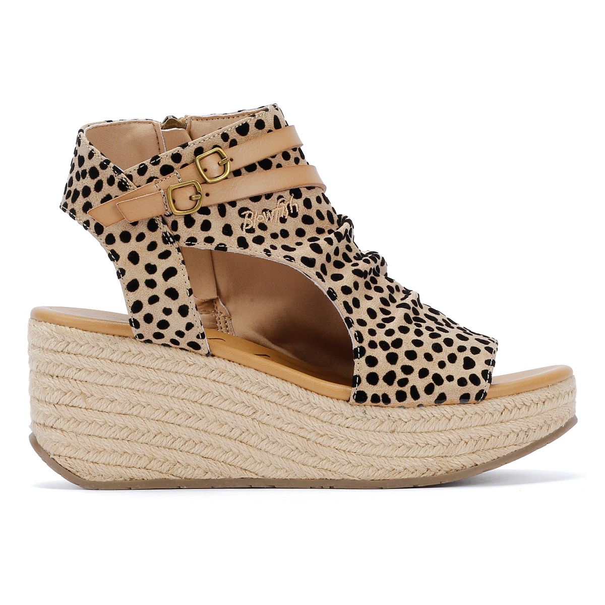 Blowfish Malibu Lacey Pixie Sandales Léopard Pour Femmes