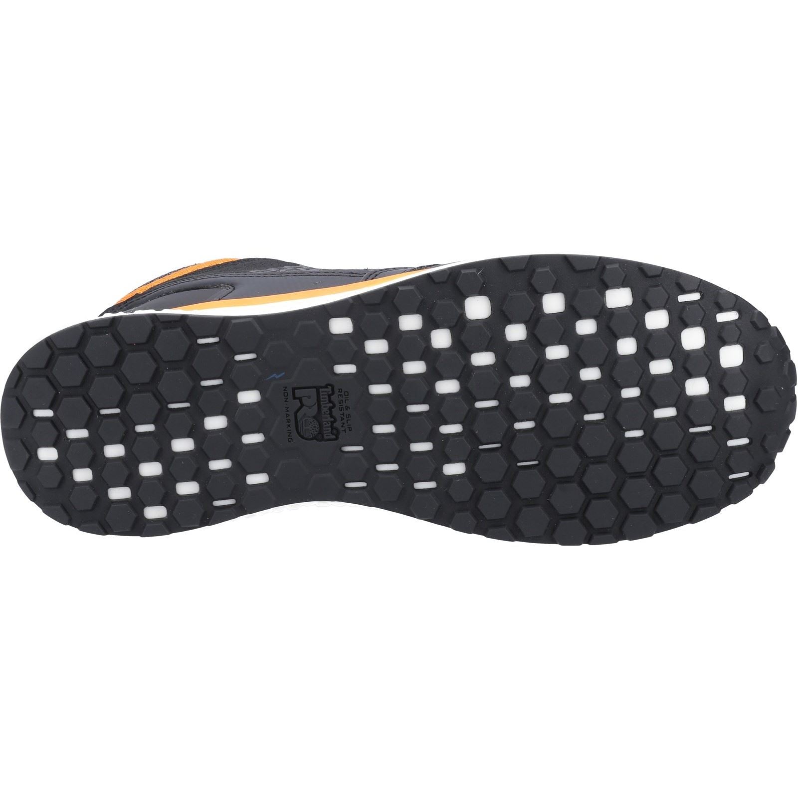 Timberland Pro  Bottes De Sécurité Reaxion Mid Synthétiques Noires/Oranges