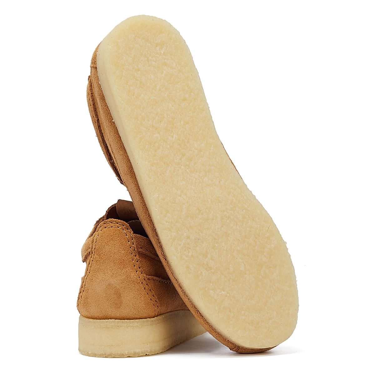 Clarks Originals Wallabee Tor Suede Chaussures À Lacets Marron Pour Hommes