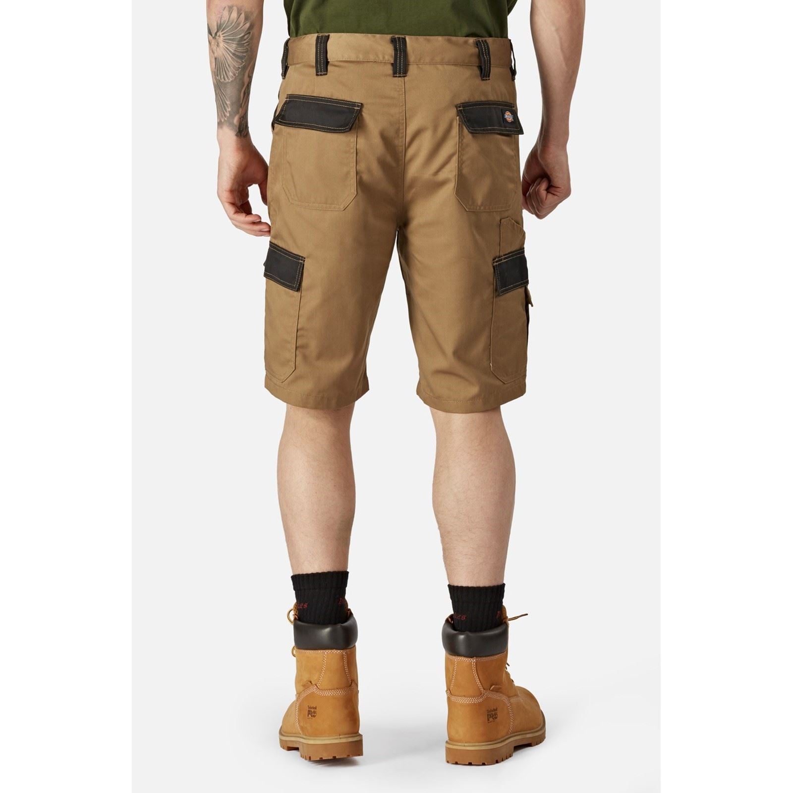 Dickies Everyday Shorts En Polyester Pour Hommes Marron Longueur Genou