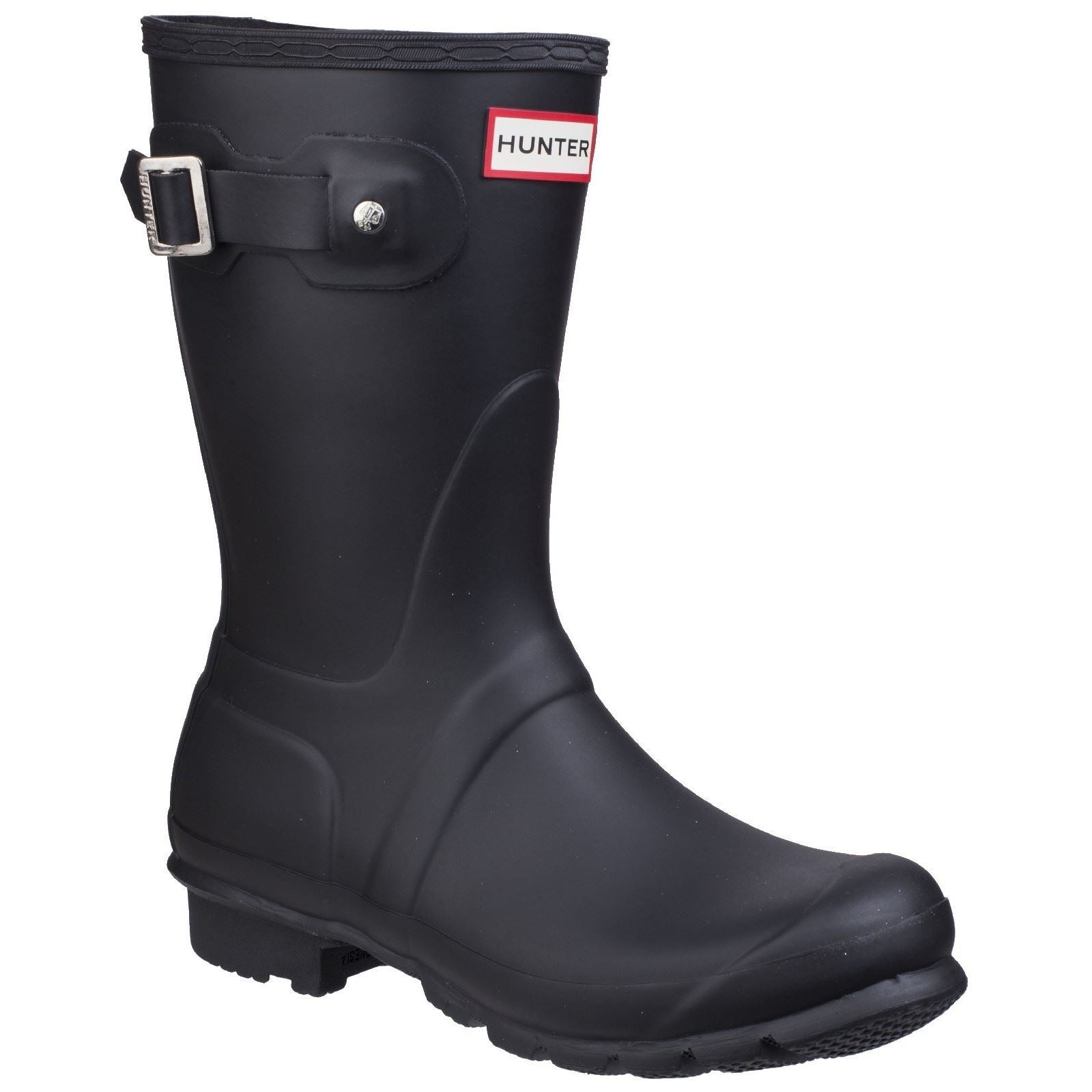 Hunter Original Short Bottes En Caoutchouc Pour Femmes, Noires