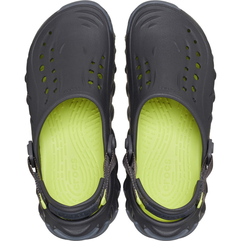 Crocs Echo Ro Sabots En Sable Noir Thermoplastique