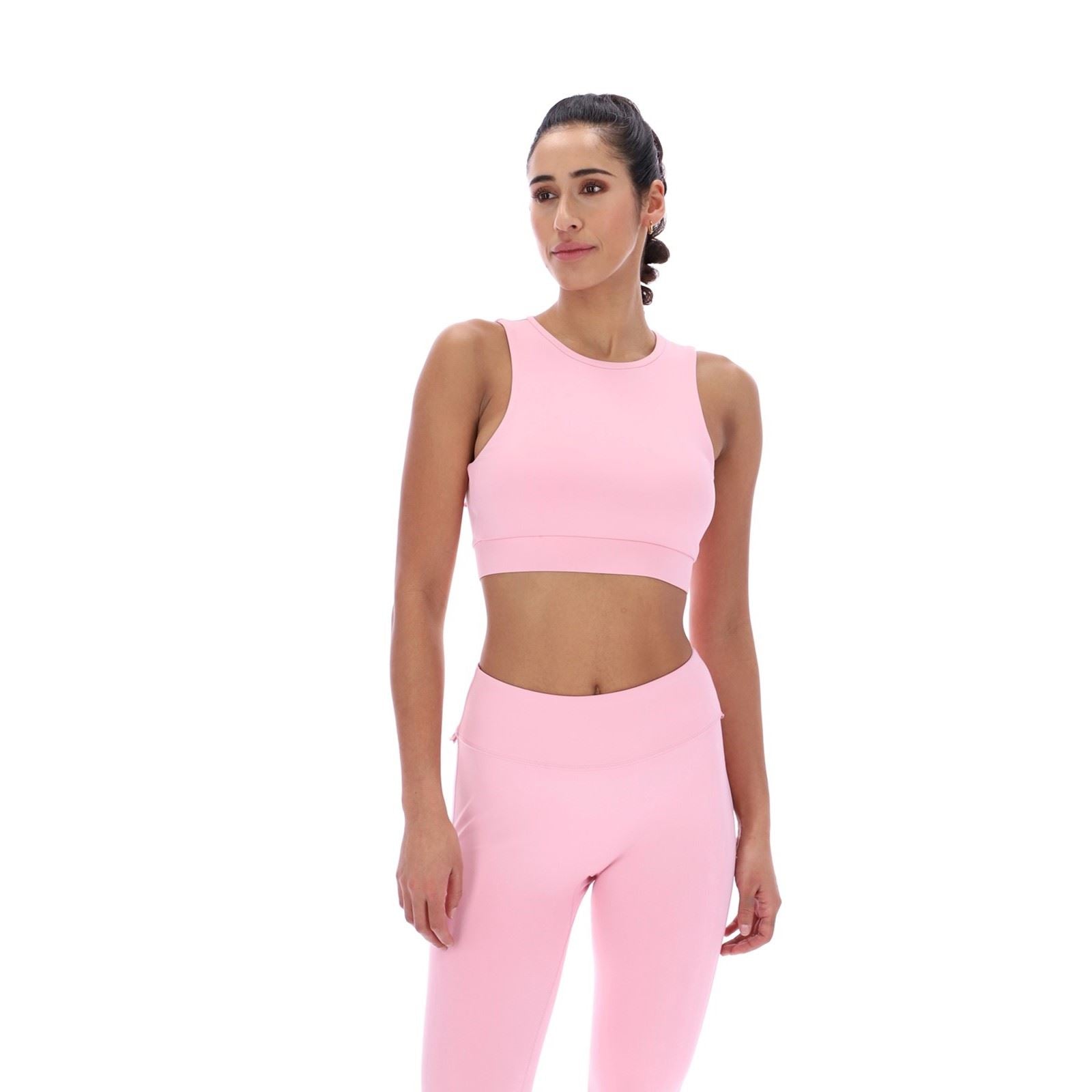 Ted Baker ARIA TBWSBS262 Soutien Gorge De Sport Rose En Polyester Pour Femmes