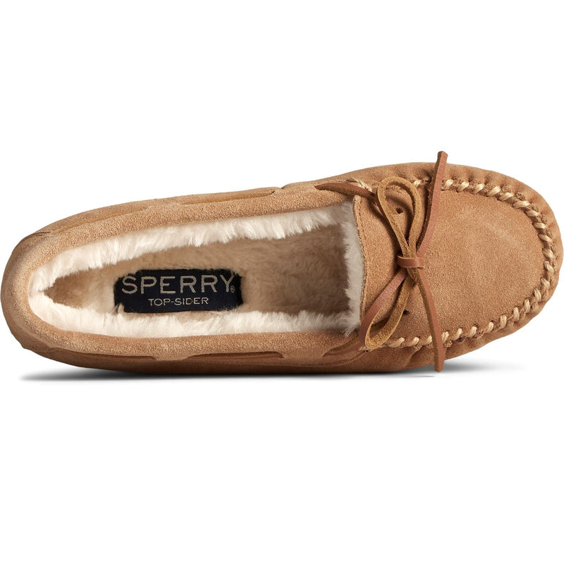Sperry Reina Chaussons En Daim Pour Femmes, Cannelle