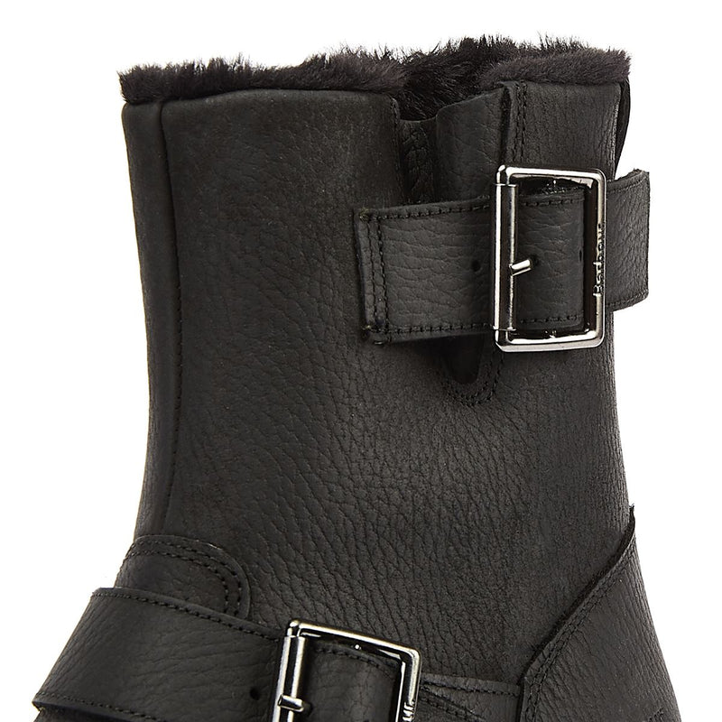 Barbour Bottes Noires Pour Femmes Derwent