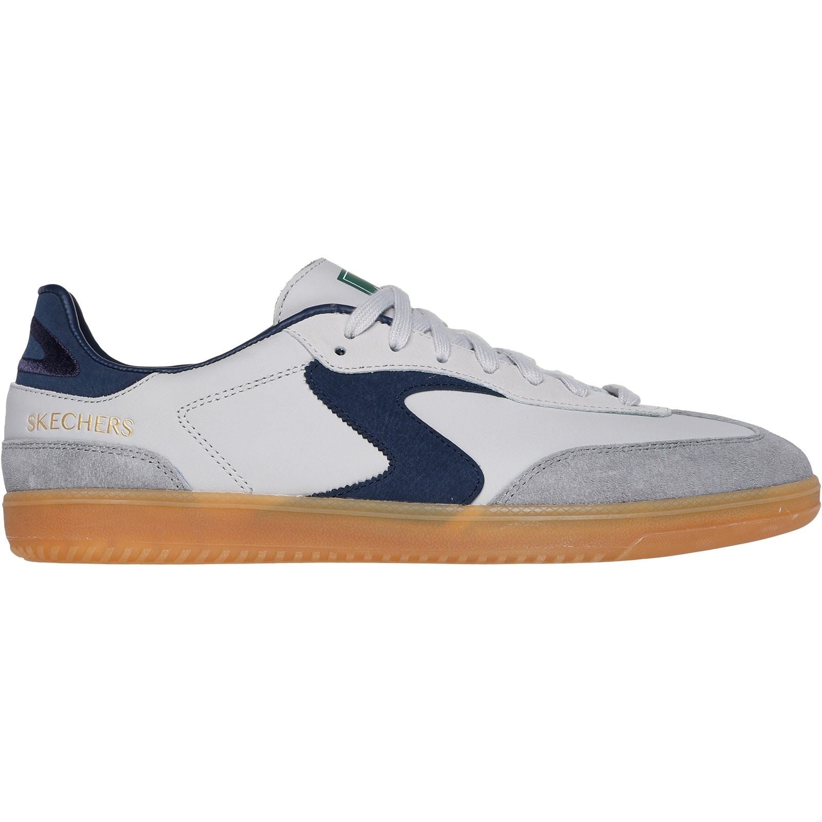 Skechers Hotshot Pyke Chaussures De Sport Synthétiques Pour Hommes Gris/Marine