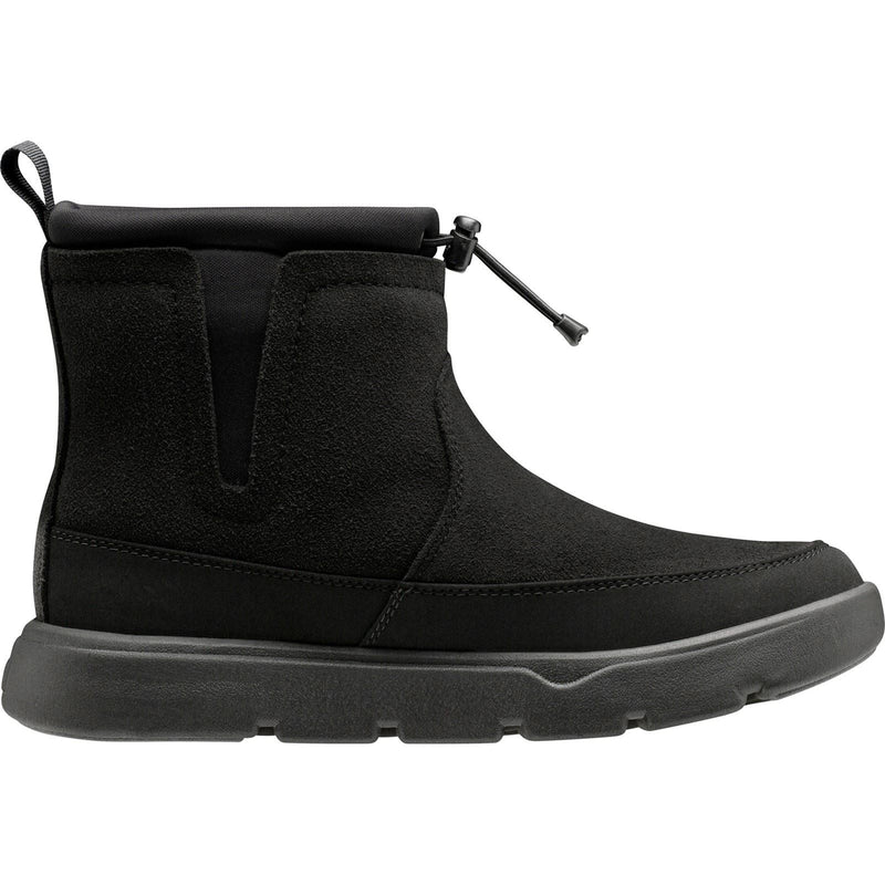 Helly Hansen Sport Adore Bottes Noires En Cuir Pour Femmes Avec Magnet