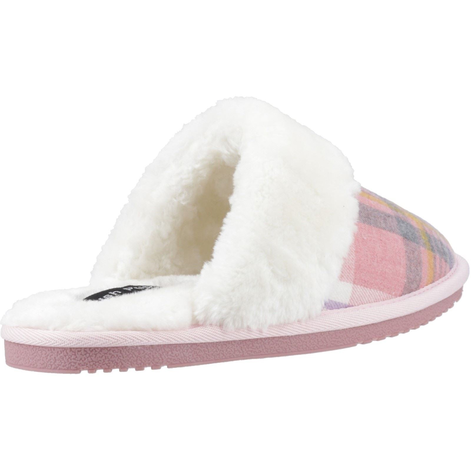 Hush Puppies Arianna Chaussons Roses Pour Femme En Textile
