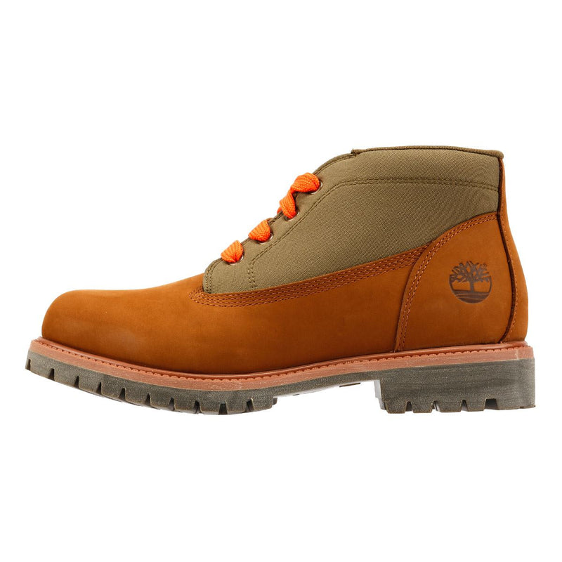 Timberland Mid Lace Chukka Workwear II Bottes En Cuir Marron Pour Homme