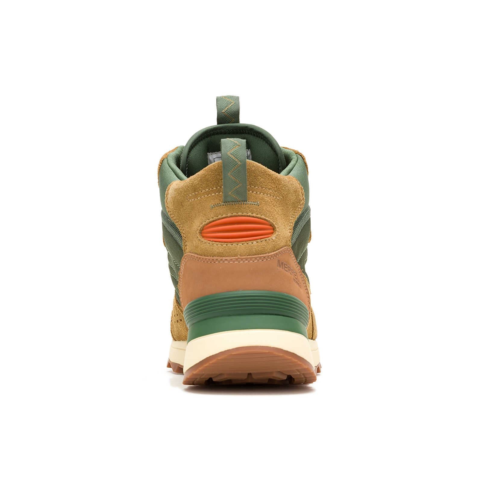 Merrell Alpine 83 Recraft Mid Baskets En Daim Pour Homme Vert