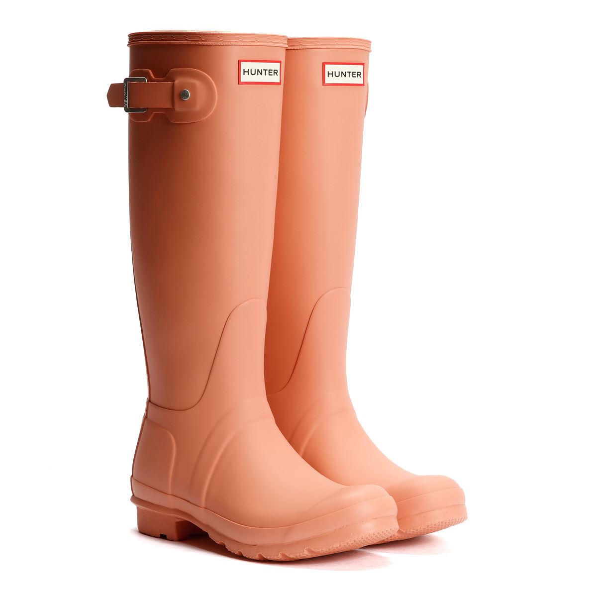 Hunter Original Tall Bottes De Pluie En Caoutchouc Pour Femmes Roses