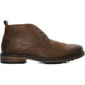 Dune Charleys Bottes En Cuir Marron Pour Hommes