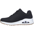 Skechers Uno Stand On Air Sneakers Noires Pour Femmes En Synthétique