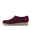 Clarks Originals Wallabee Chaussures Violettes Pour Femmes En Textile
