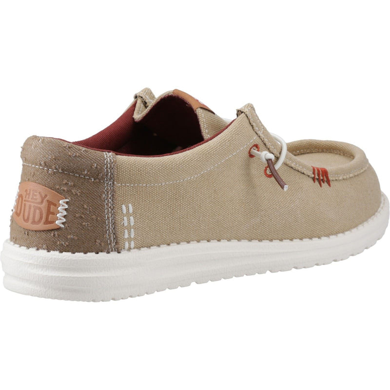 HEYDUDE Wally Workwear Mocassins Pour Hommes En Mélange De Polyester Encens/Multicolores