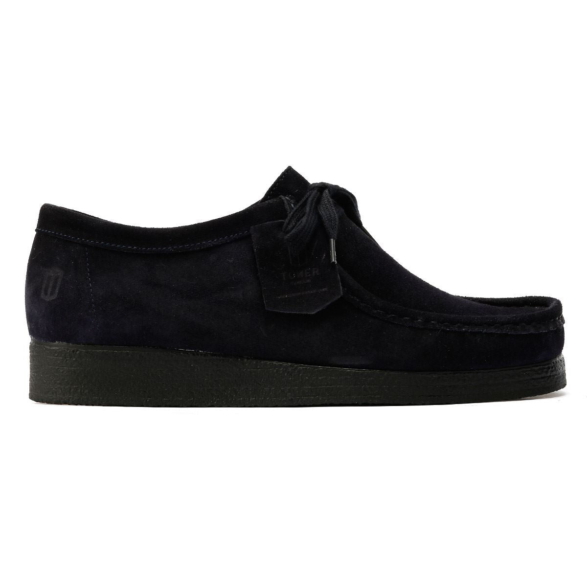 Tower London Apache Chaussures À Lacets Bleues Pour Hommes En Daim