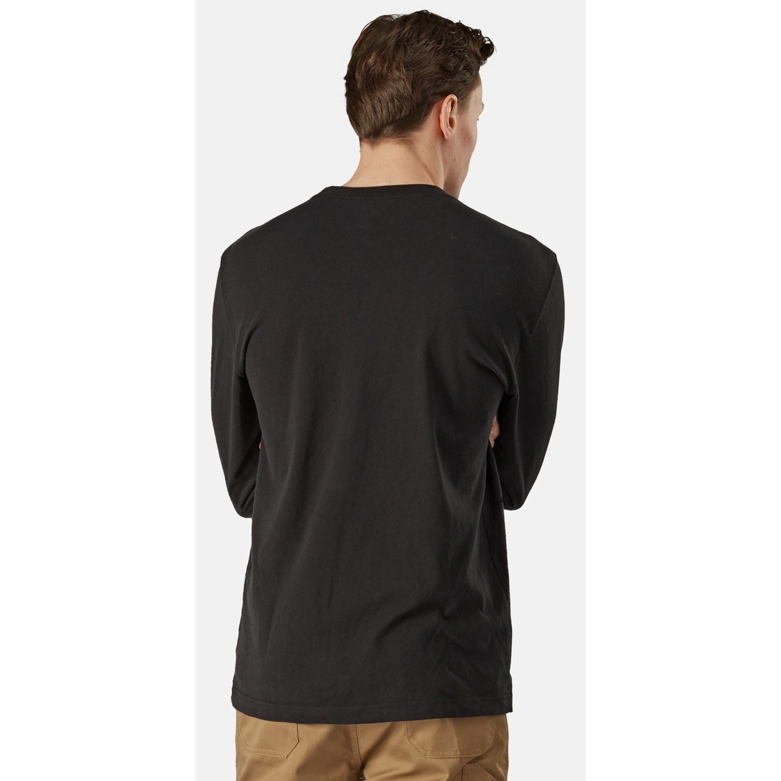 Dickies Pocket Long Sleeve T-Shirt Noir En Coton Pour Homme