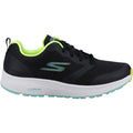 Skechers GO RUN Consistent - Intensify-X Sneakers Pour Femmes En Textile Noir/Vert Citron