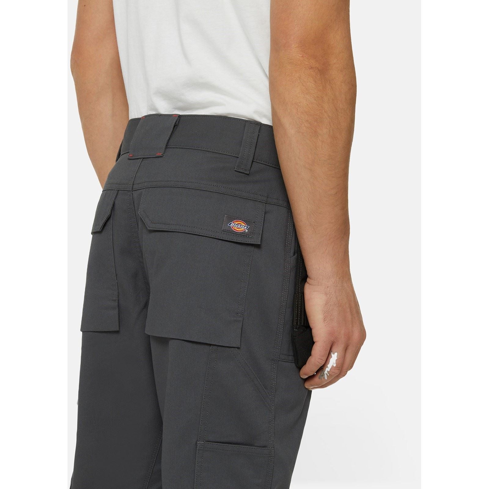 Dickies Multi Pocket Utility Pantalons De Travail Gris En Polyester Pour Homme