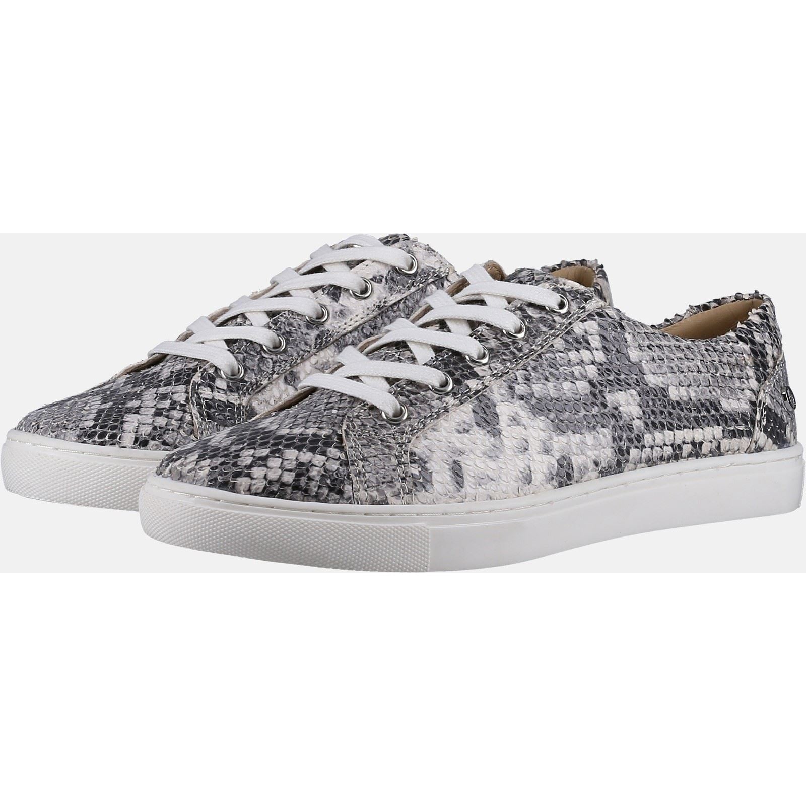 Hush Puppies Tessa Baskets En Python Pour Femmes En Daim